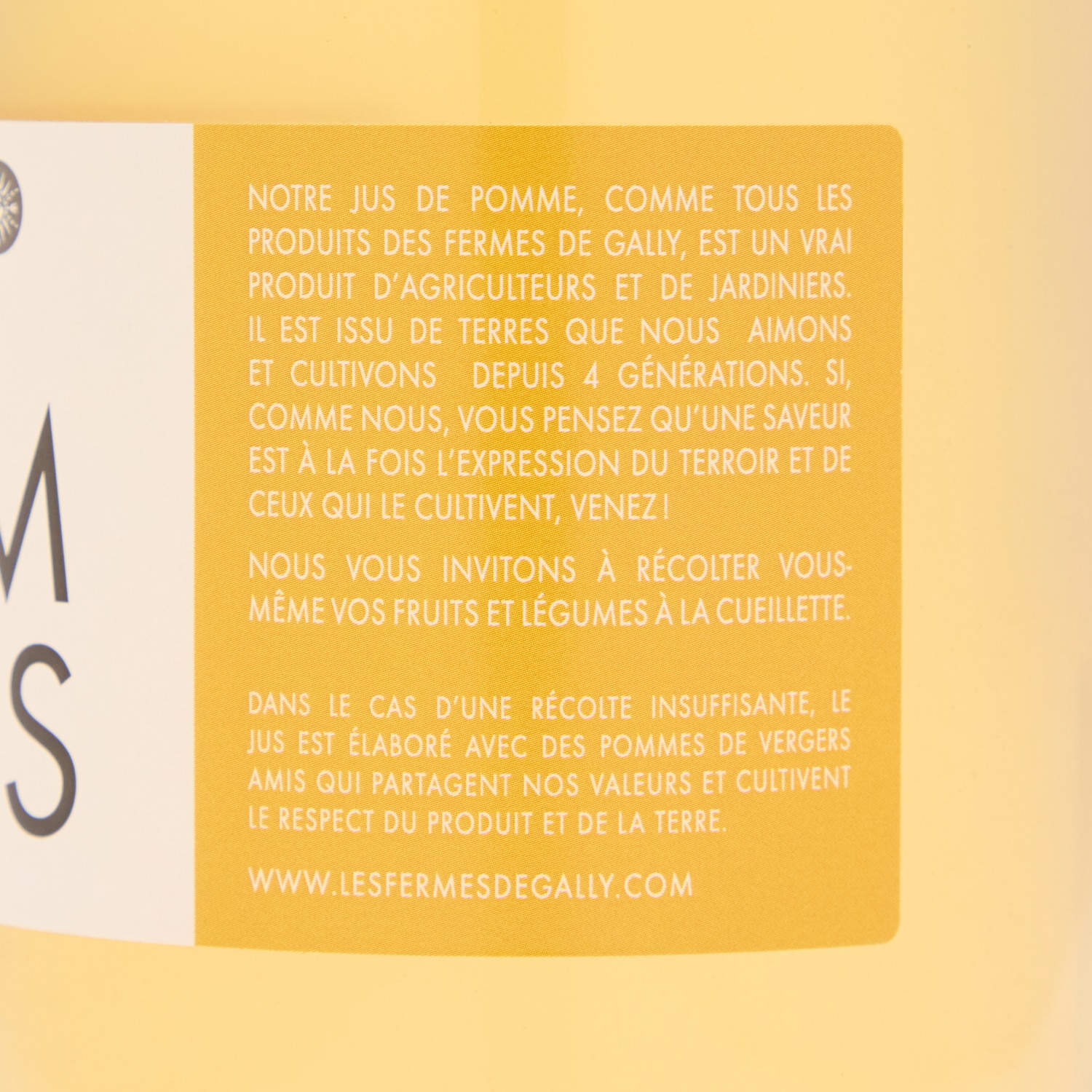 Le Jus de Pommes des Fermes de Gally