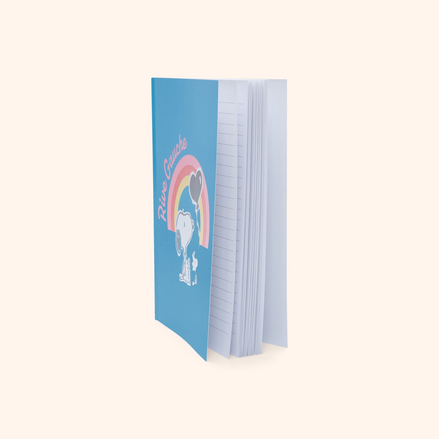 Carnet Snoopy "Arc-en-ciel"