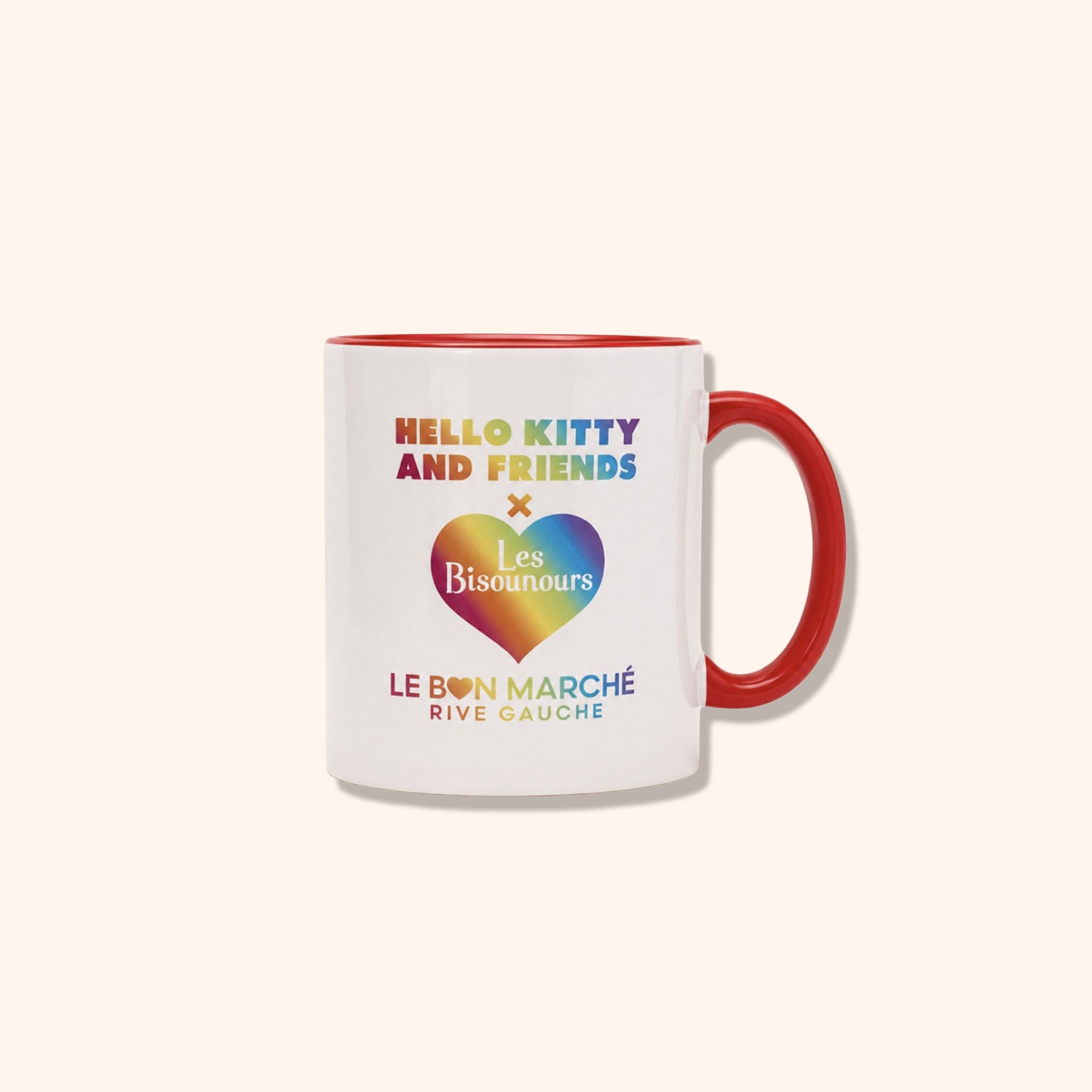 Mug Hello Kitty & les Bisounours "Selfie"