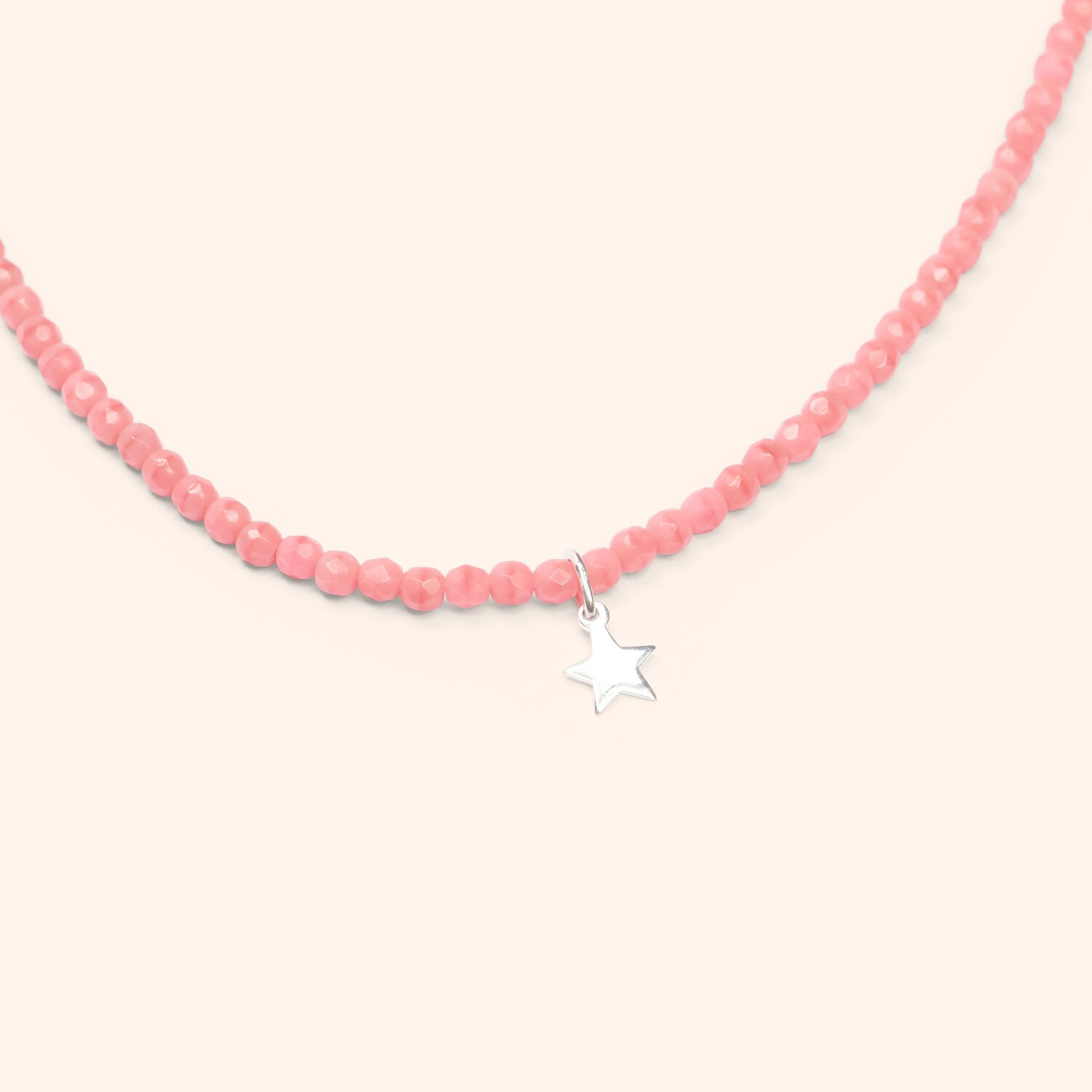 Bracelet étoile rose