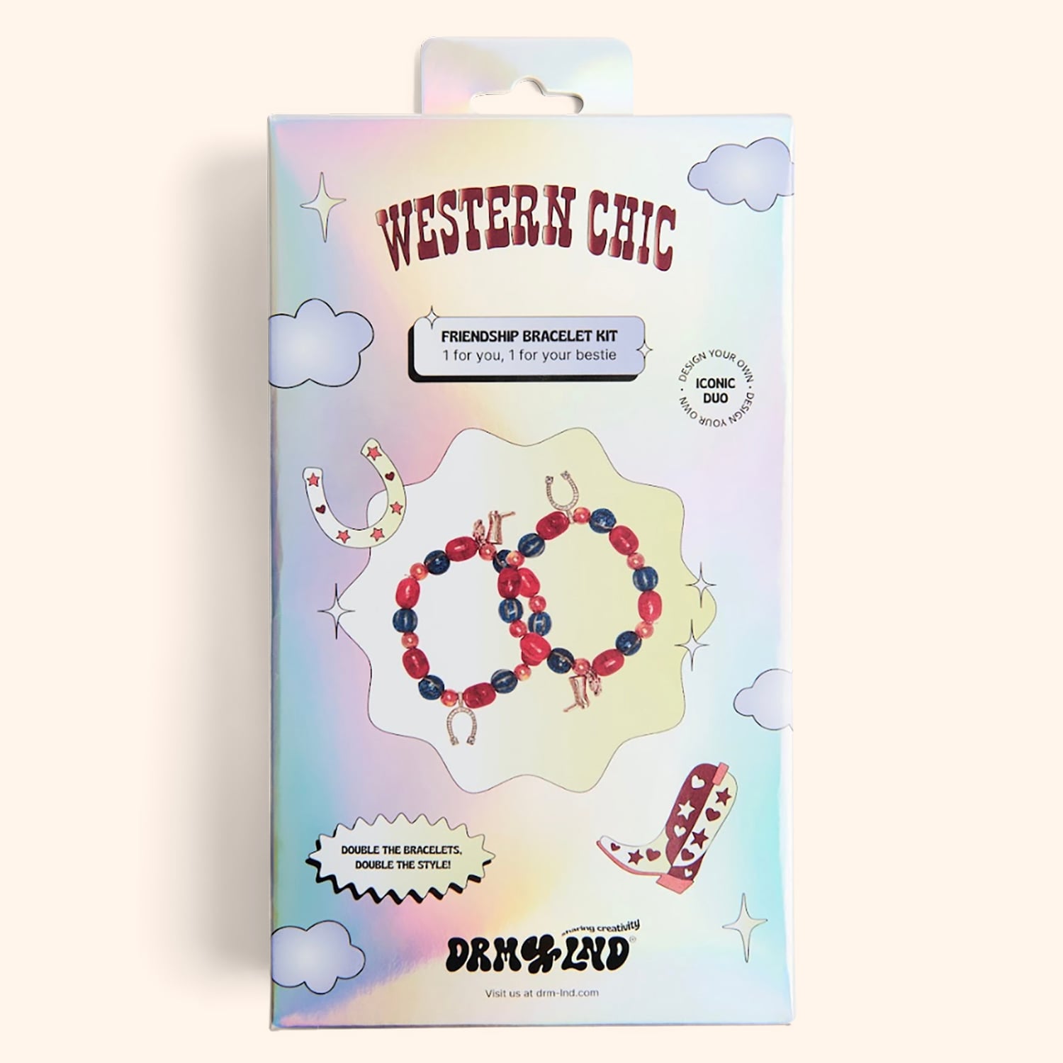 Kit bijoux 2 en 1 "Western Chic"