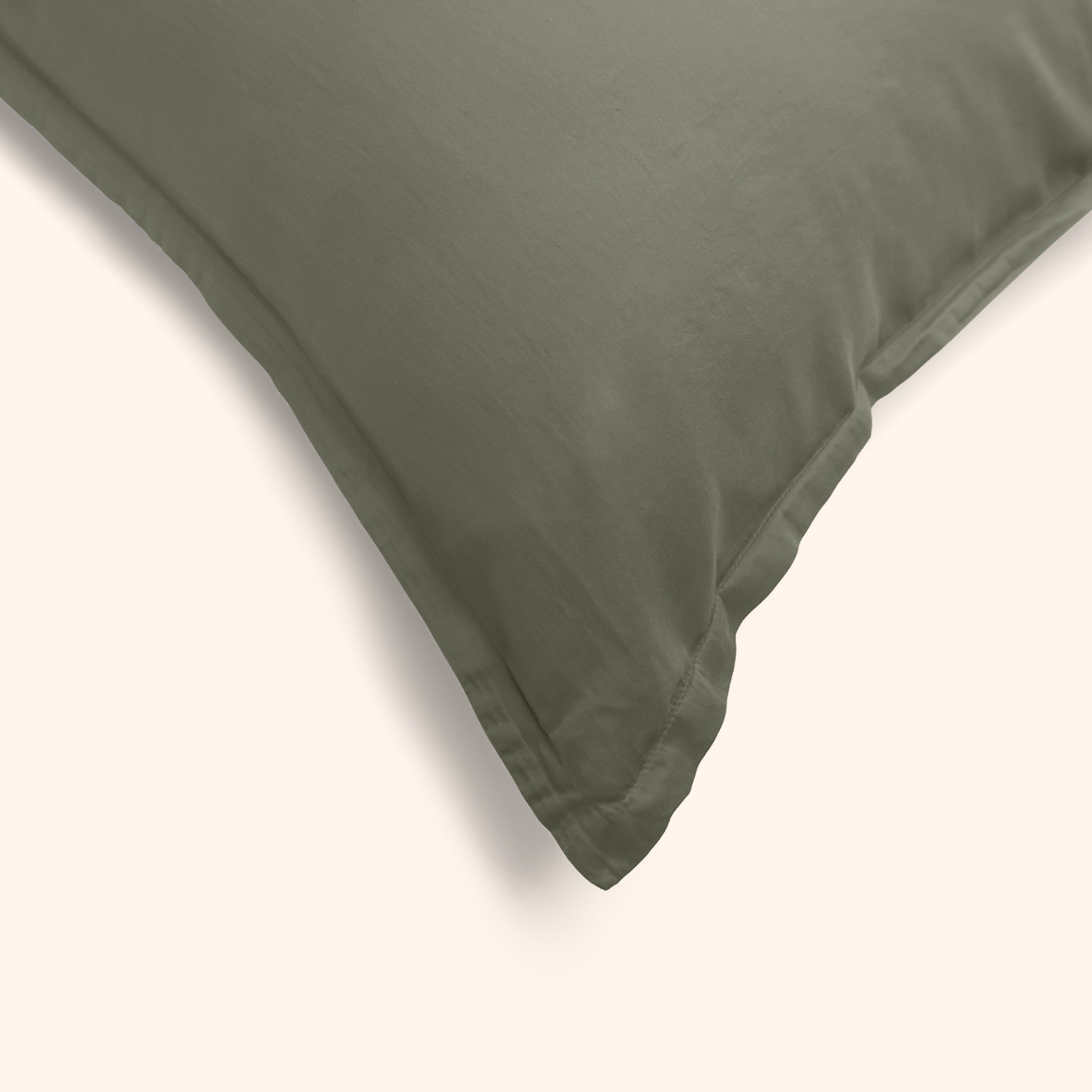 Lot de 2 taies d'oreiller Sati en Satin Lavé