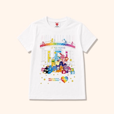 T shirt junior Hello Kitty & les bisounours "Fa&ccedil;ade", , hi-res