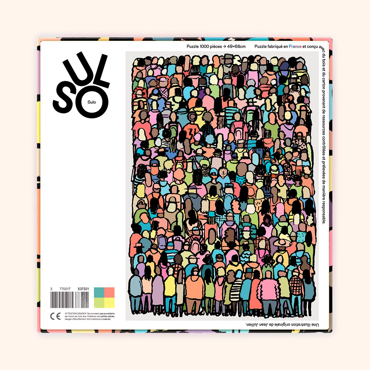 Puzzle "Public par Jean Jullien"
