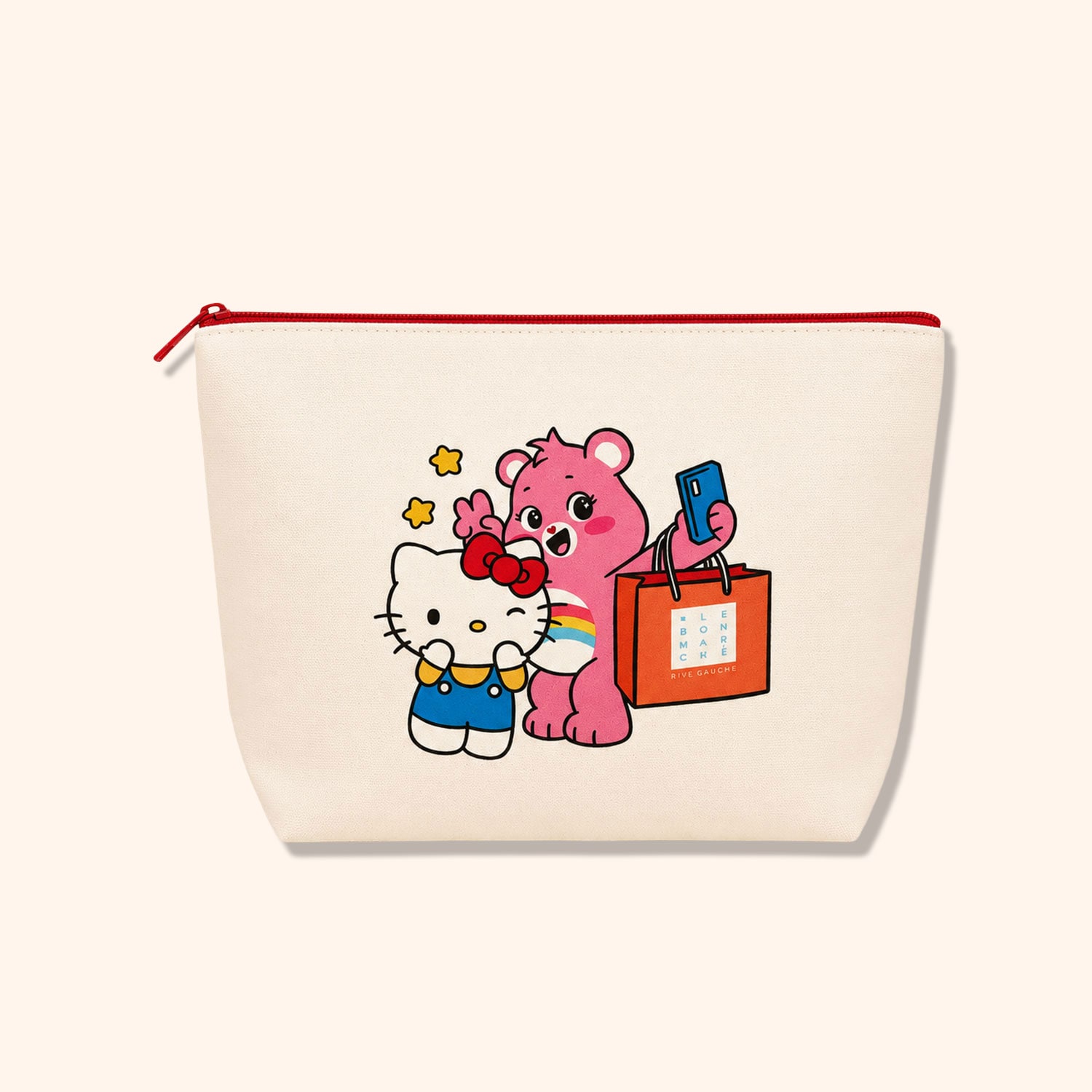 Pochette Selfie Hello Kitty et les Bisounours