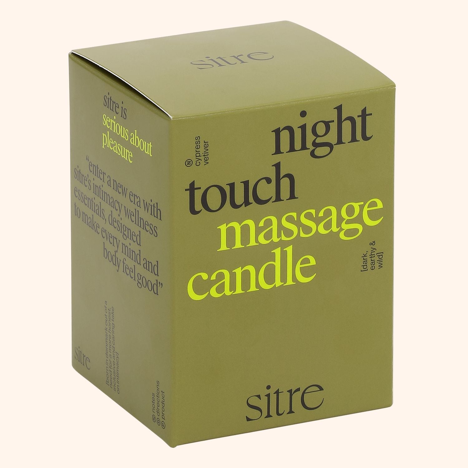 Bougie de massage