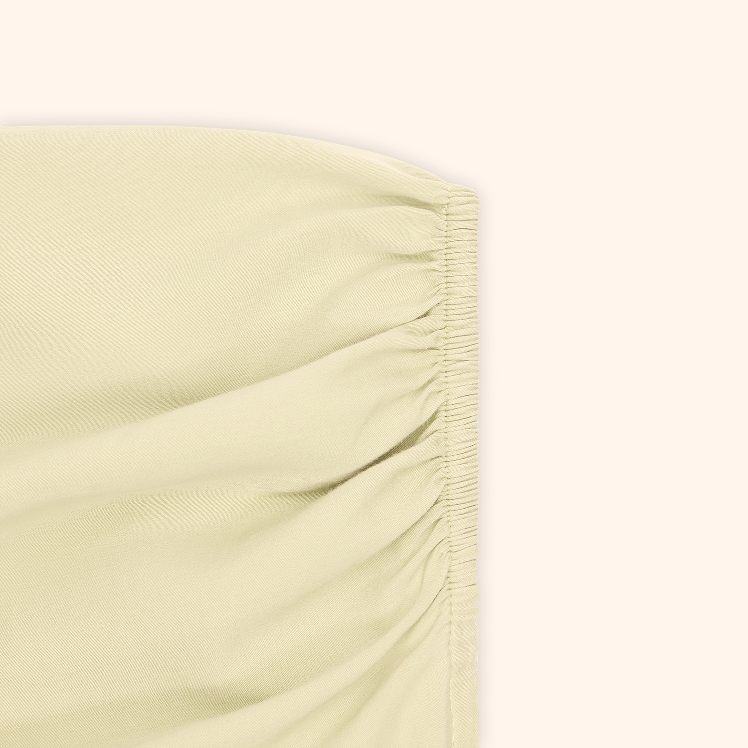 Drap Housse Sati en Satin Lavé 180x200