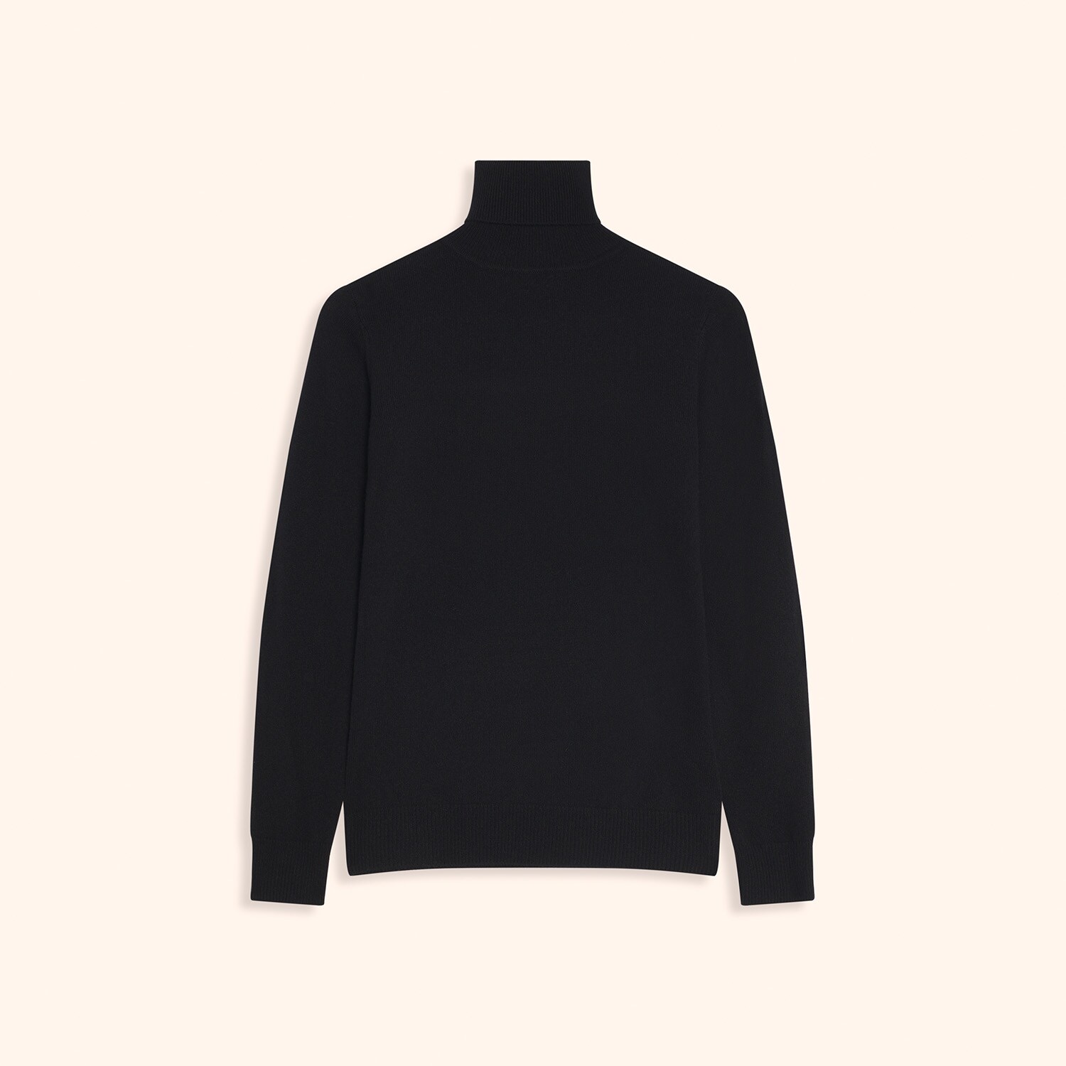Pull col roulé