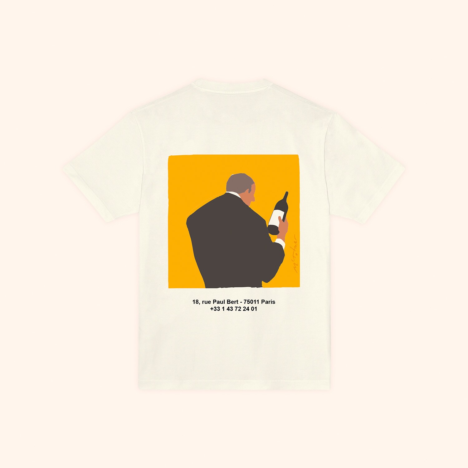 T-shirt Bistrot Paul Bert x Michel Tolmer