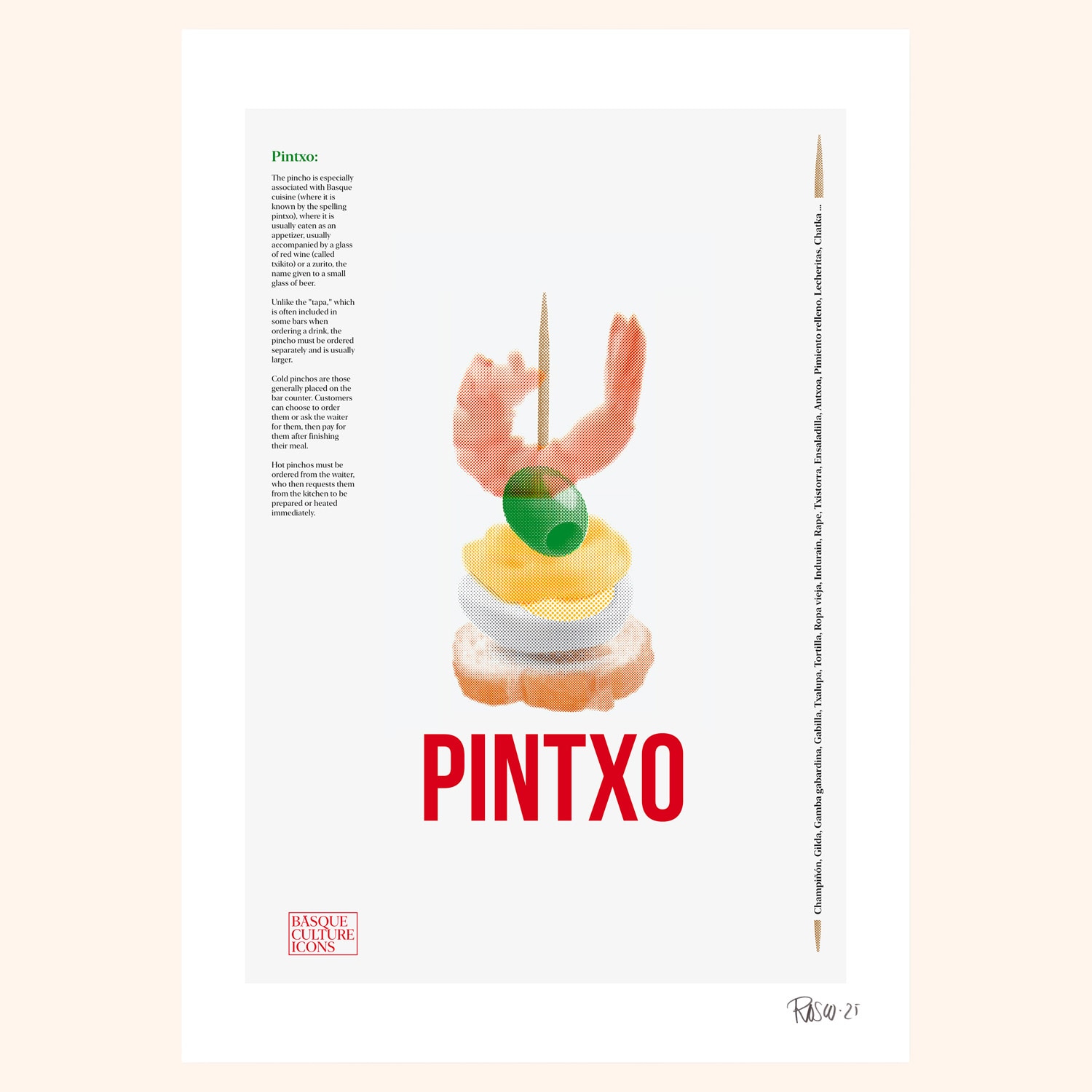 Collage "Pintxo" by Rosco - A4