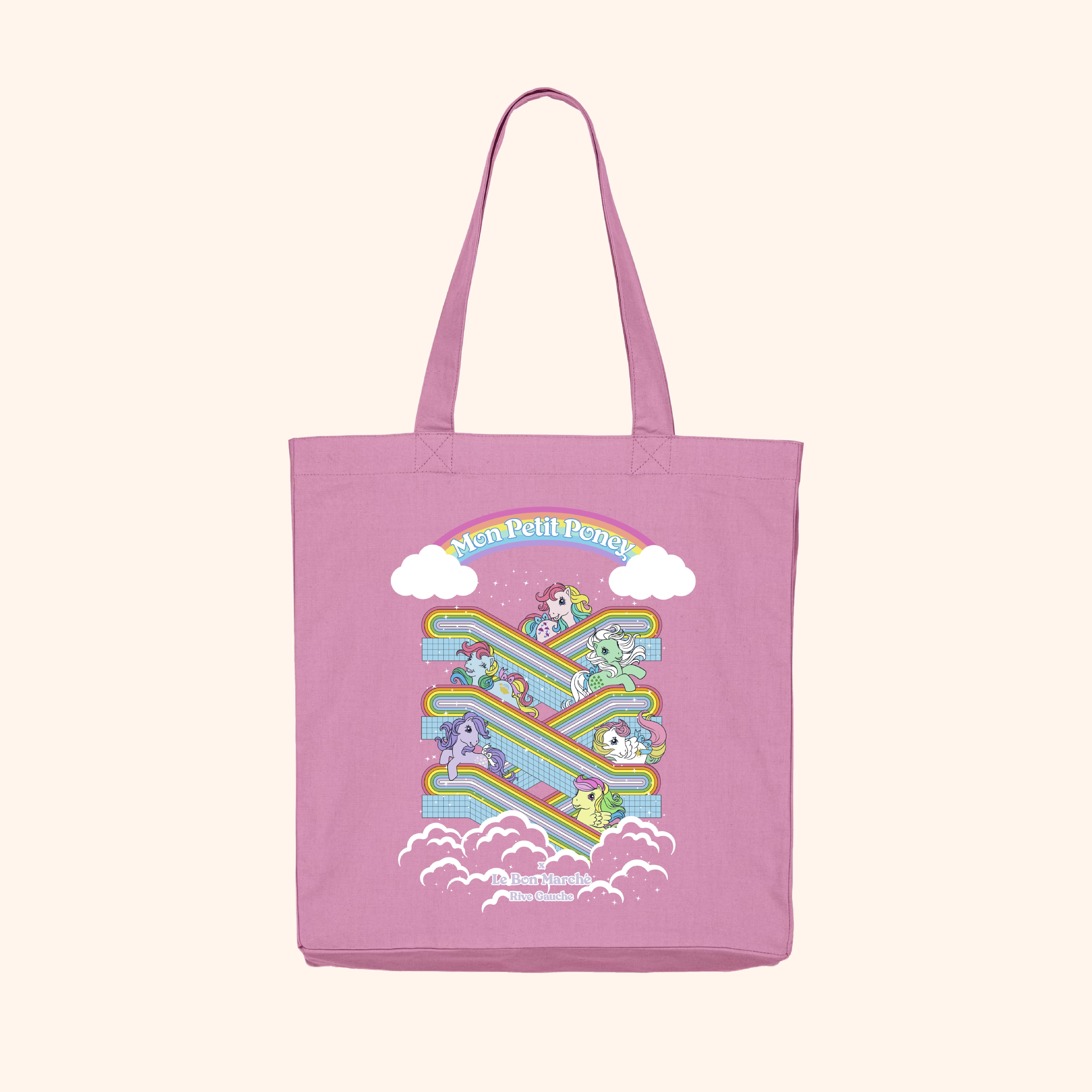 Totebag Mon Petit Poney | MON PETIT PONEY X LE BON MARCHÉ RIVE