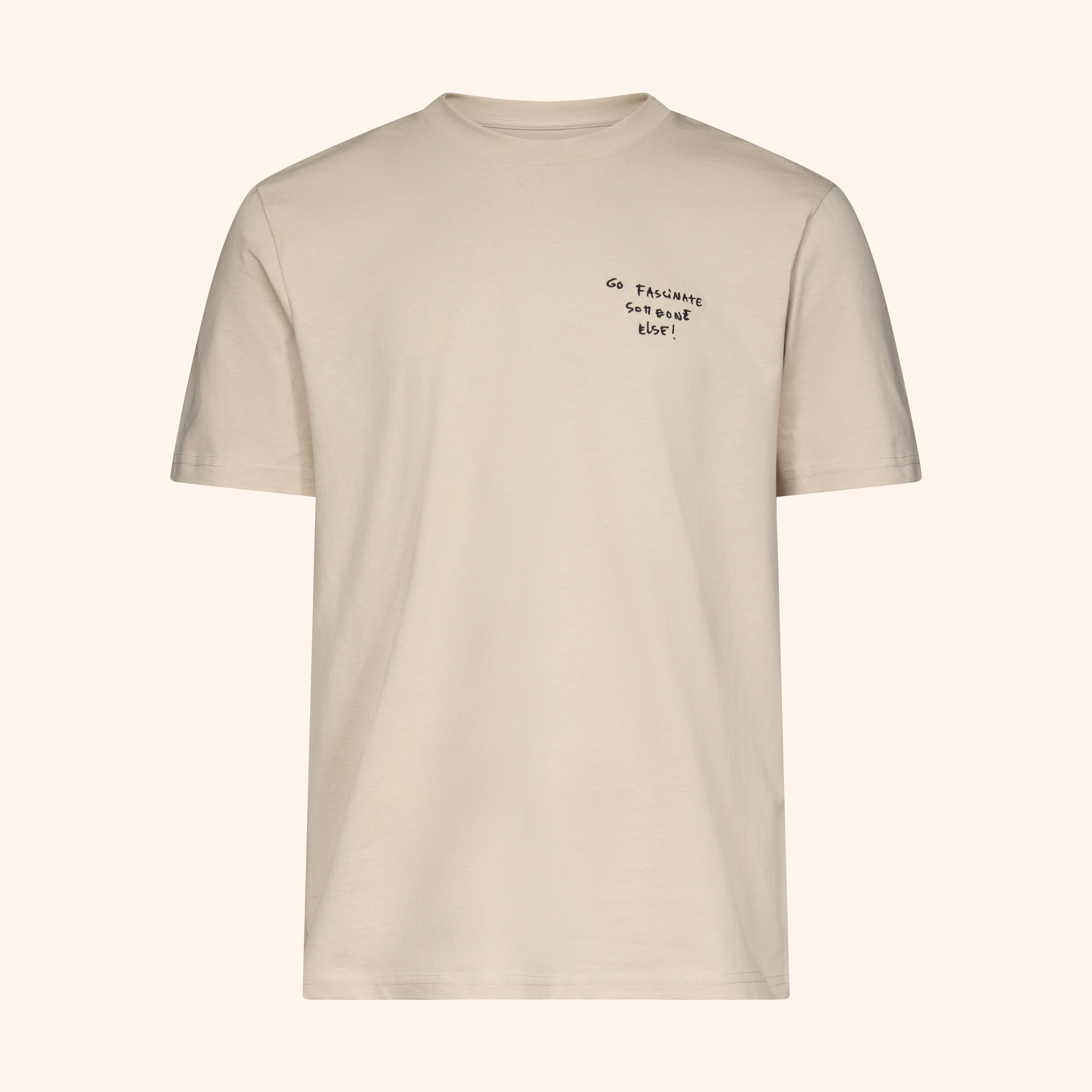 T-shirt Humoristique Homme "Main Sur Le Coeur" - Tonton Ben - Fruit Of The Loom - NEUF