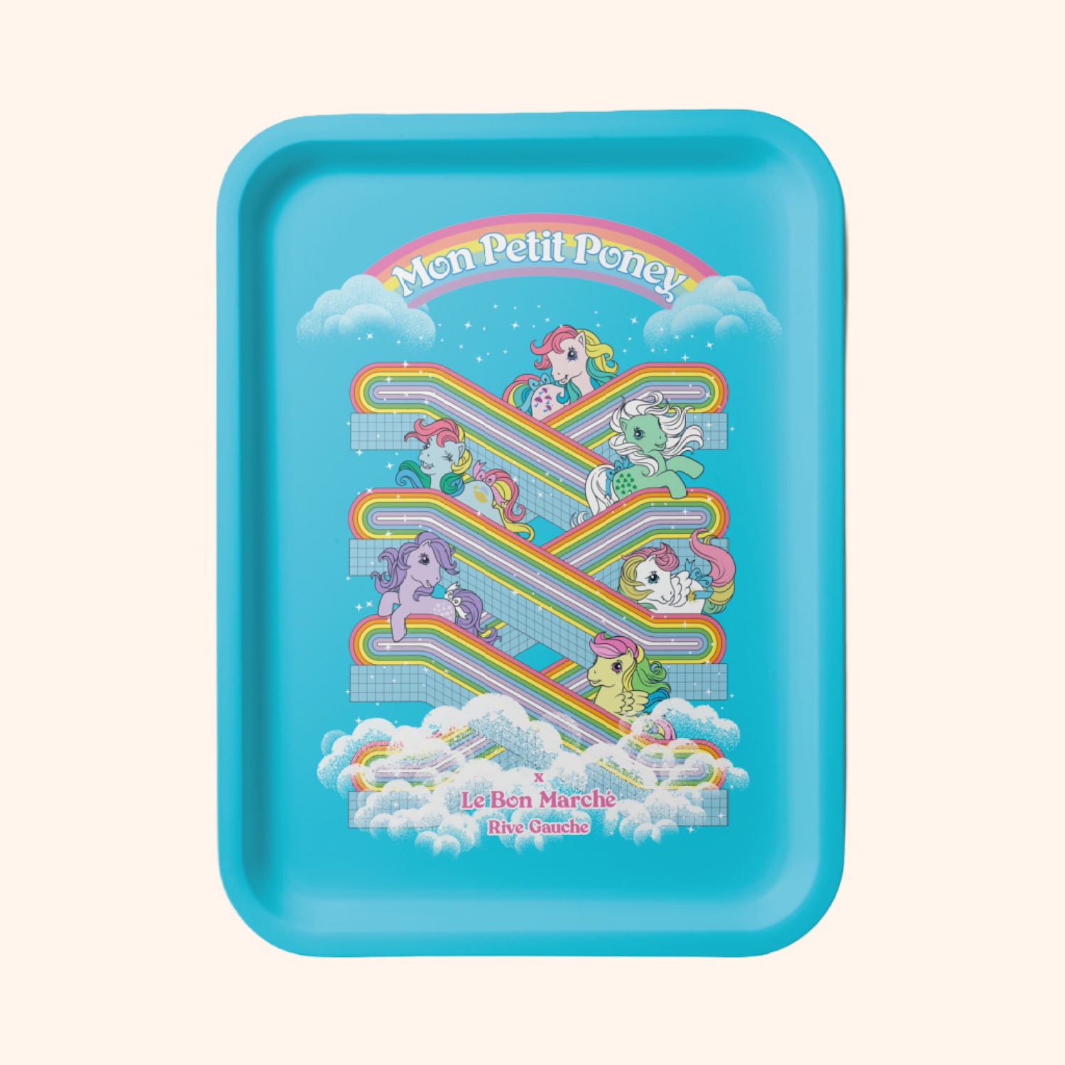 Plateau Mon Petit Poney "Escalator"