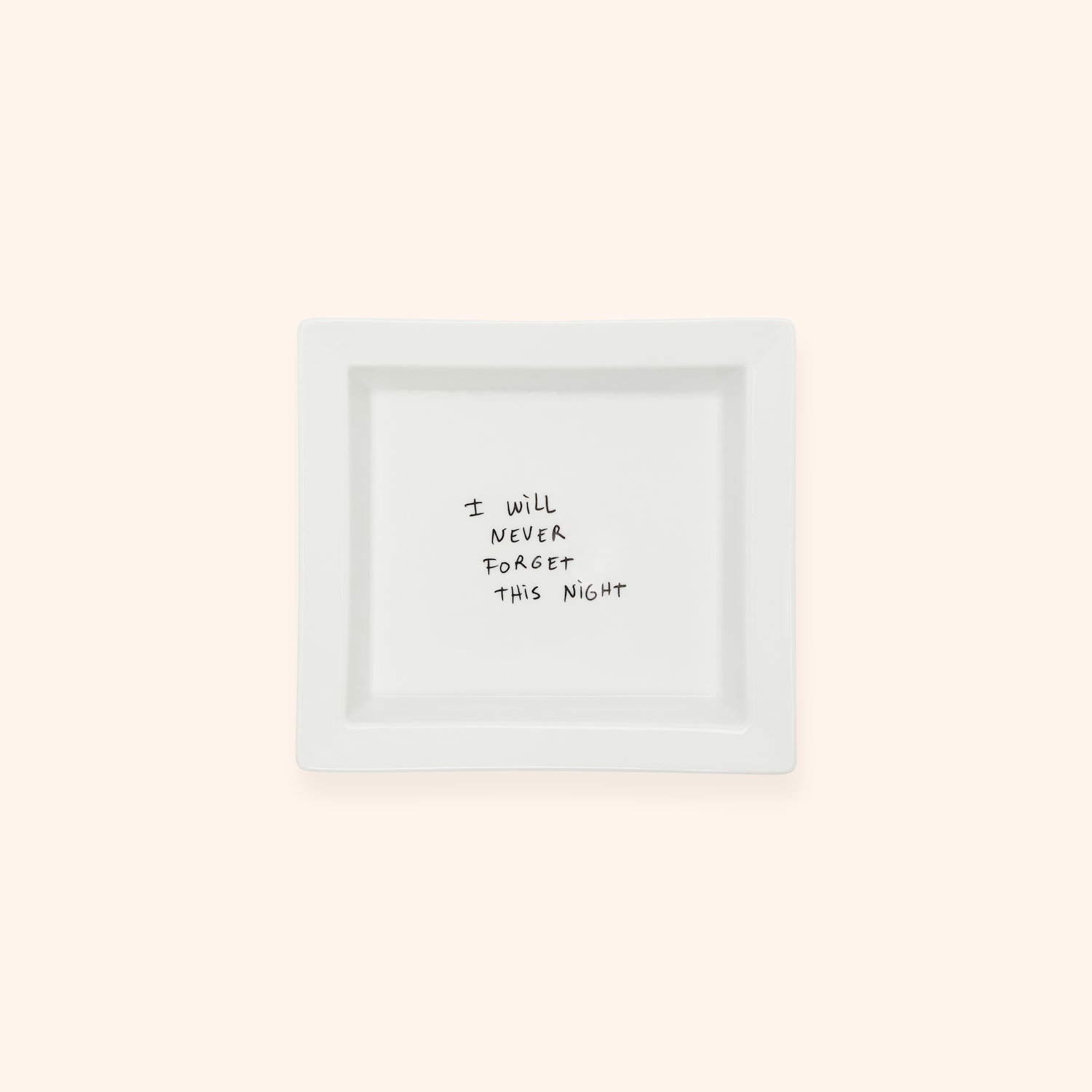 Vide poche "I will never forget this night "