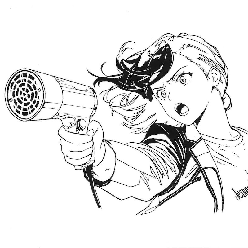 Pentel : Encrage de mangas, , hi-res