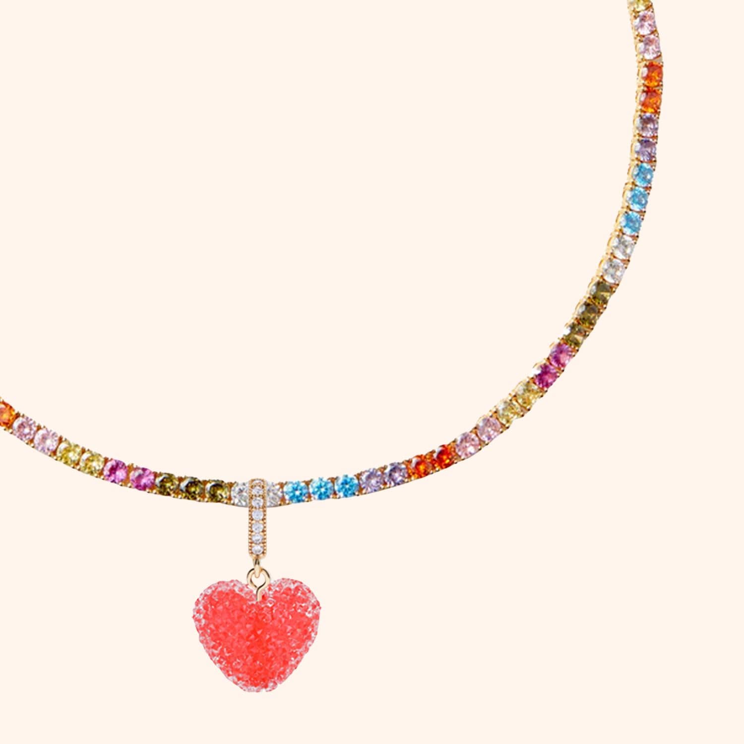 Collier Serena - Jelly Heart