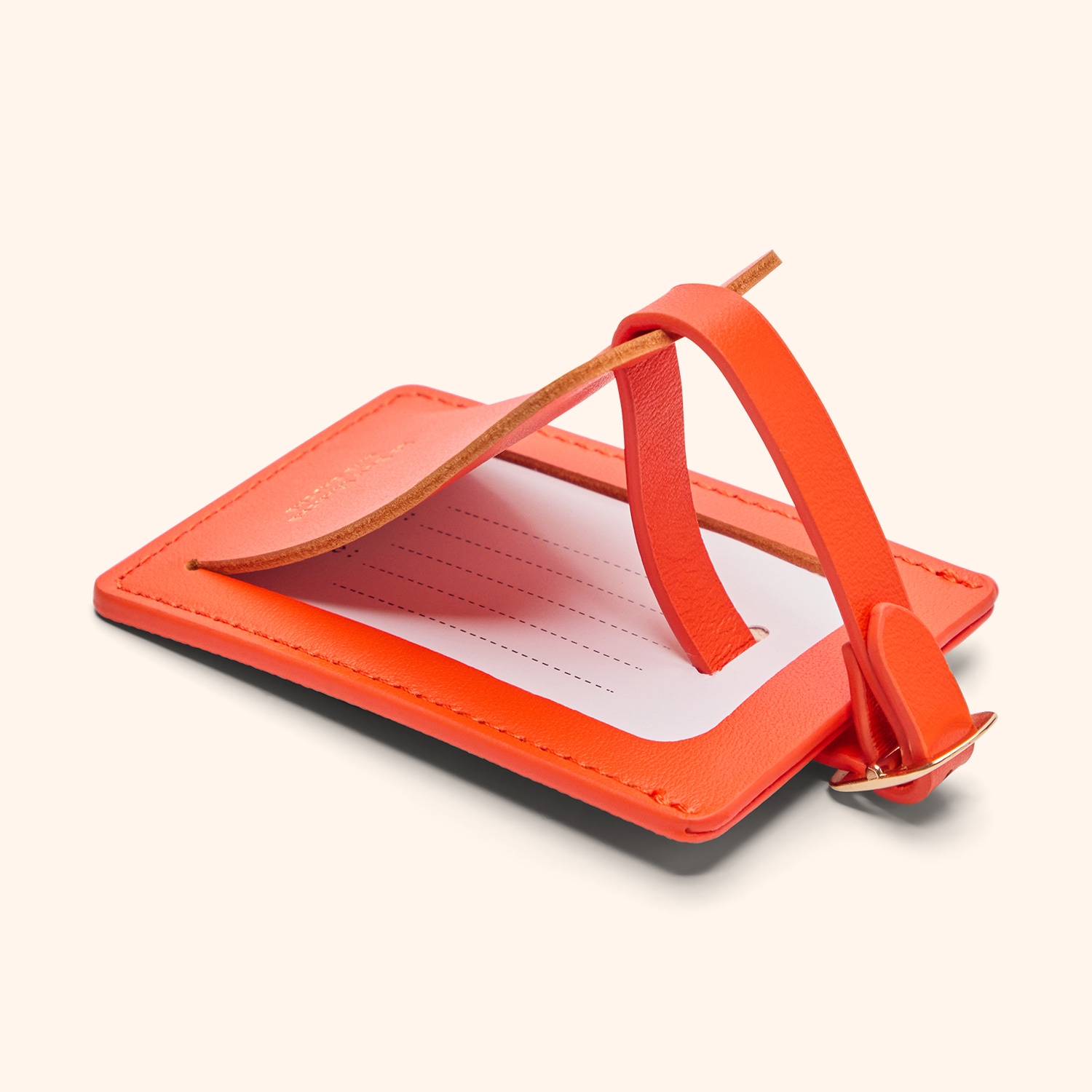 Etiquette bagage "Prisme"