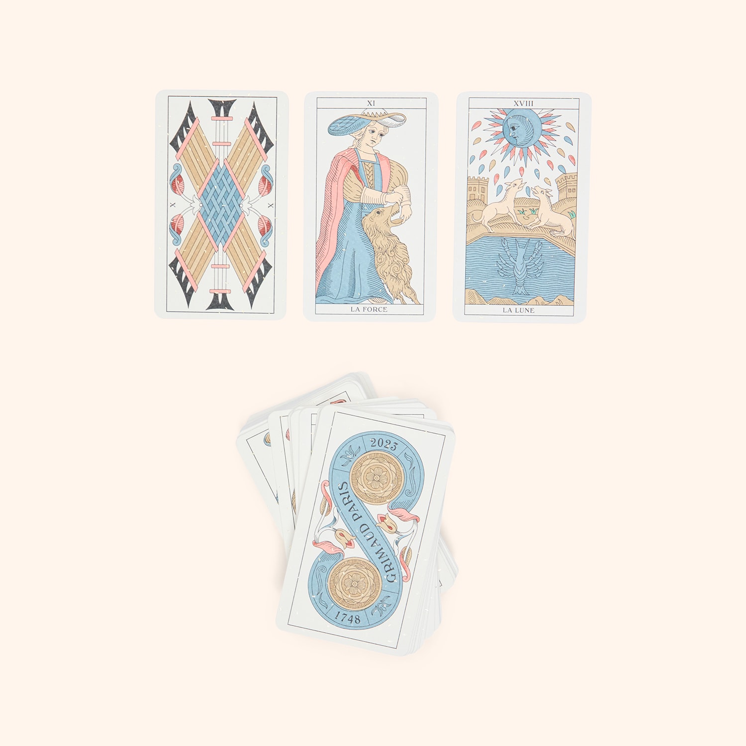 Grimaud Pack°400 : Nouvelle édition de l’ancien Tarot de Marseille