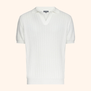 Polo armur&eacute; col skipper, , hi-res