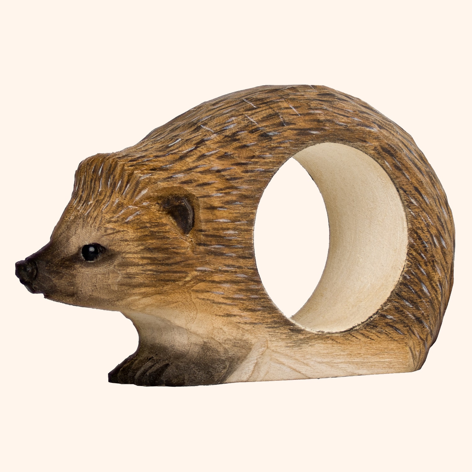 Rond de serviette h&eacute;risson