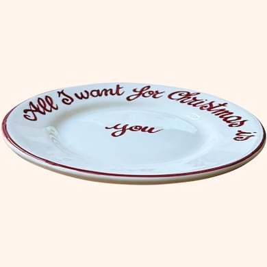 Assiette "All I Want for Christmas" , , hi-res