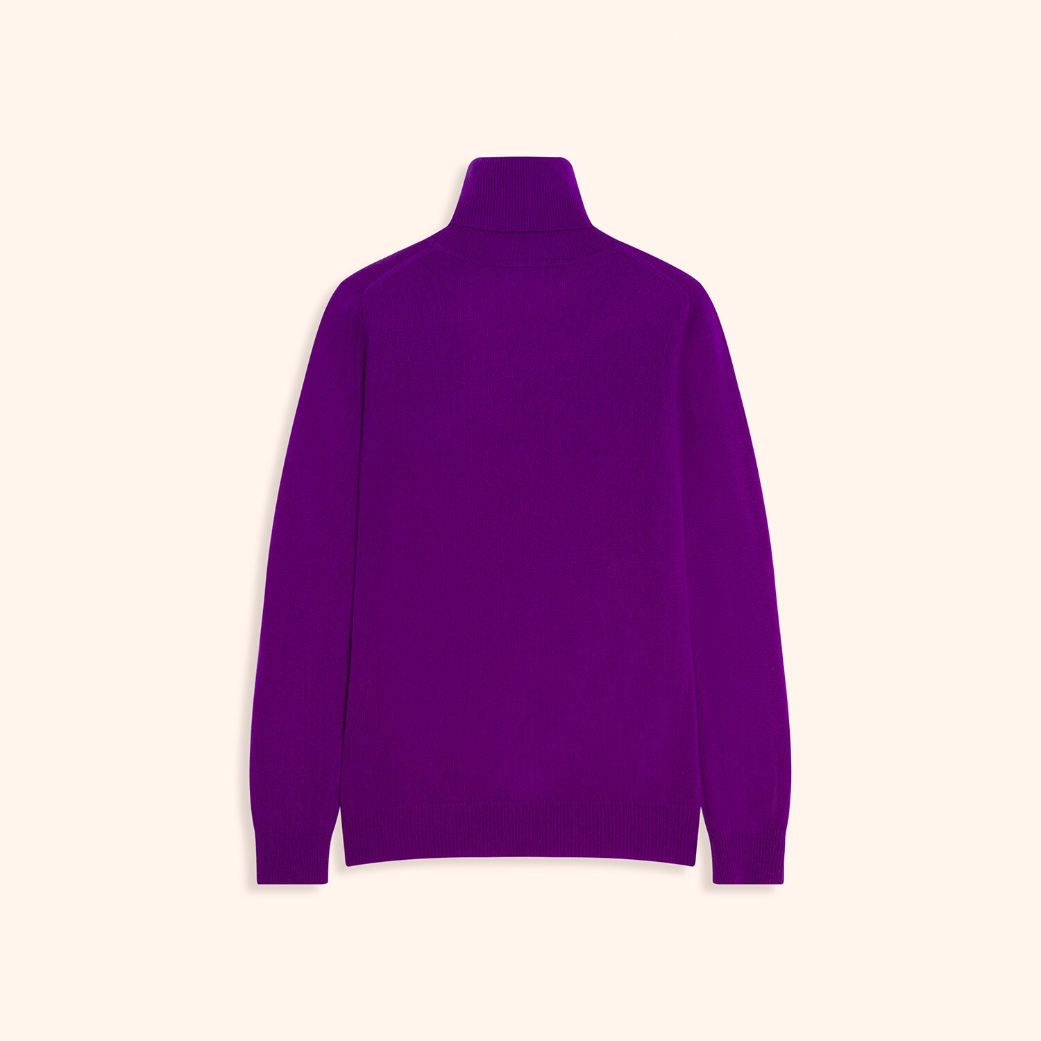 Pull col roulé