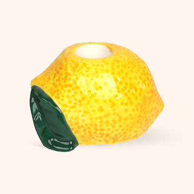 Bougeoir citron, , hi-res