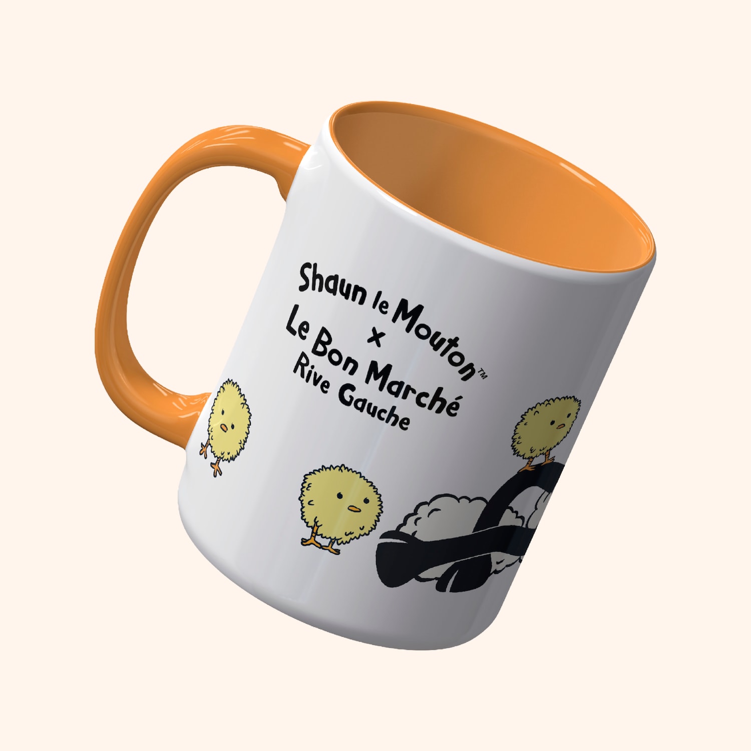 Mug Shaun Le Mouton "Allong&eacute;"
