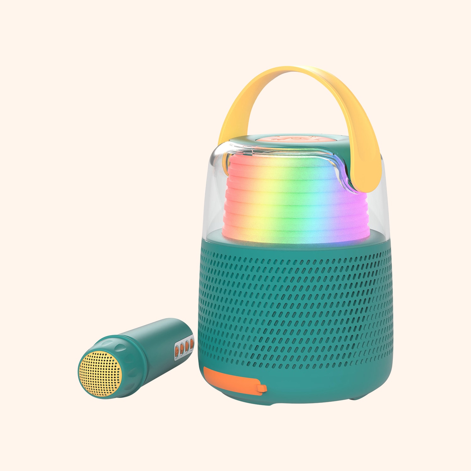 Enceinte Bluetooth lumineuse micro karaoké - Enfant