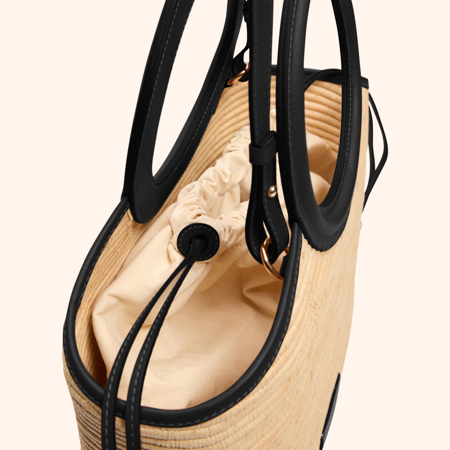 Sac découpe raphia GM