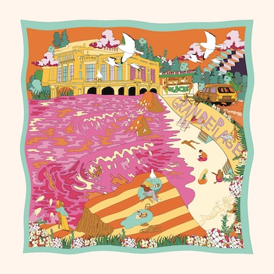 Foulard "Grande plage", , hi-res