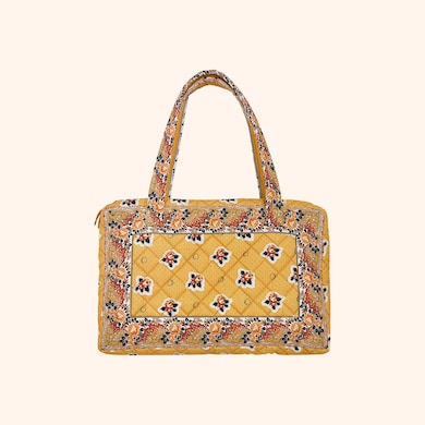 Sac Adiana matelassé imprimé "Printemps Grosse Rose", , hi-res