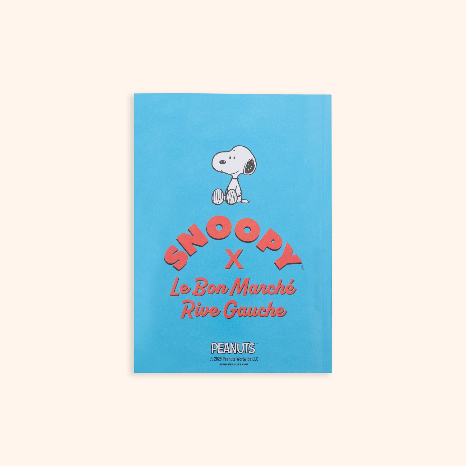 Carnet Snoopy "Arc-en-ciel"