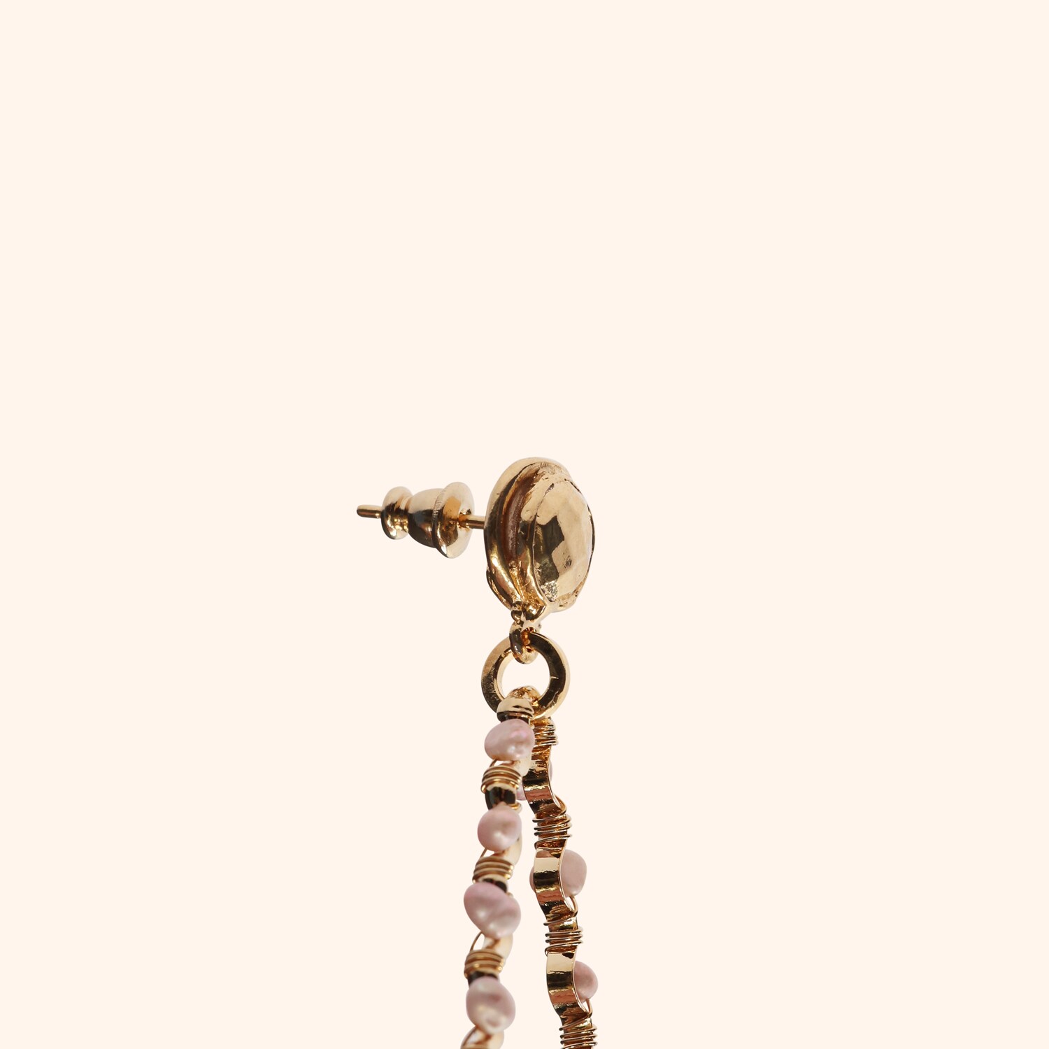 Boucles d'oreilles Nympheas