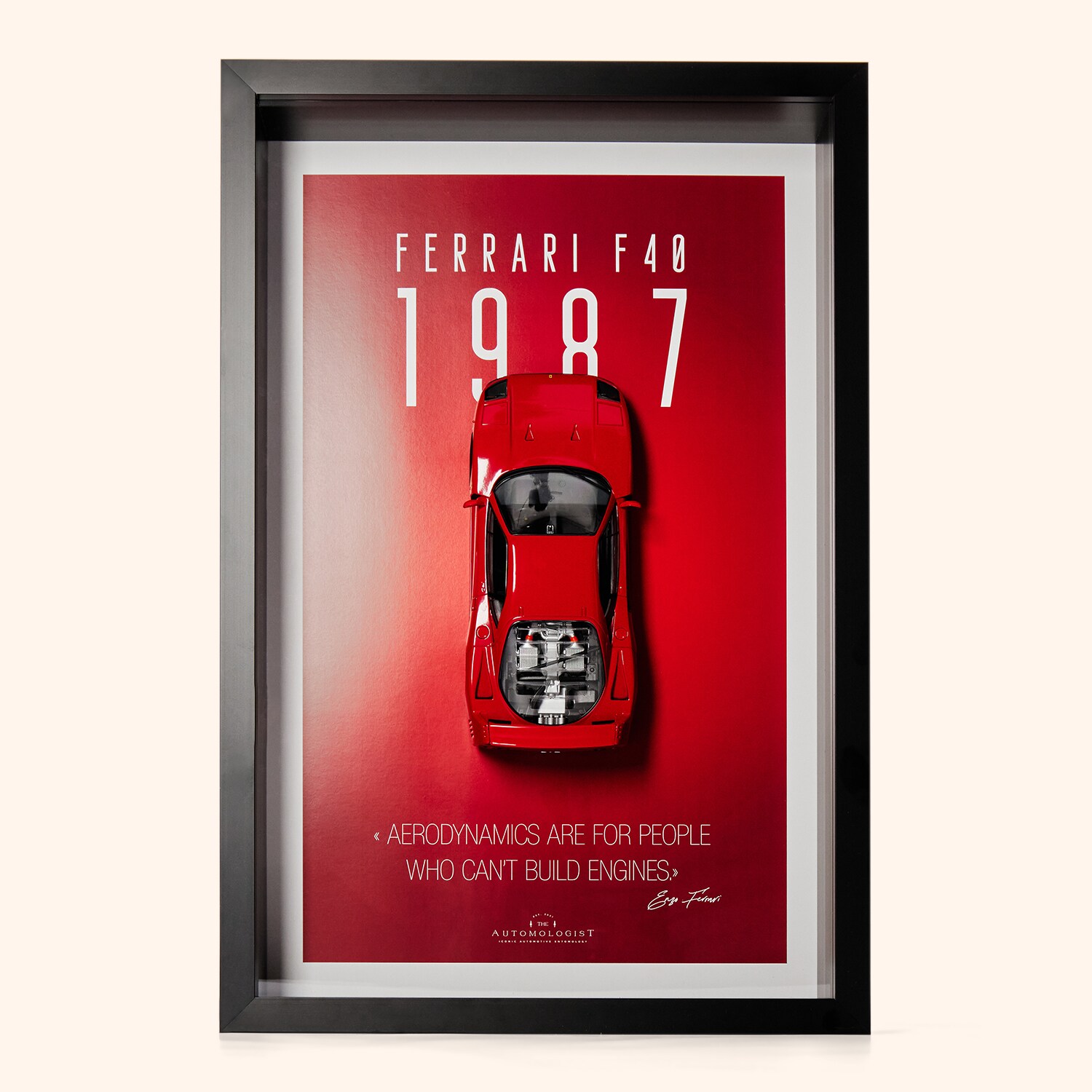 Cadre Ferrari F40 1987