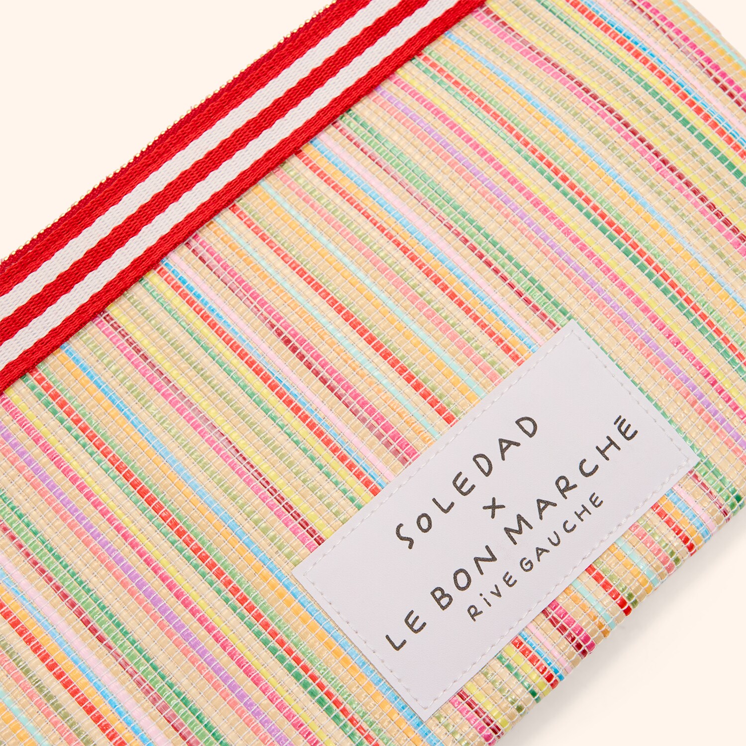 SOLEDAD striped pouch | LE BON MARCHÉ RIVE GAUCHE x SOLEDAD
