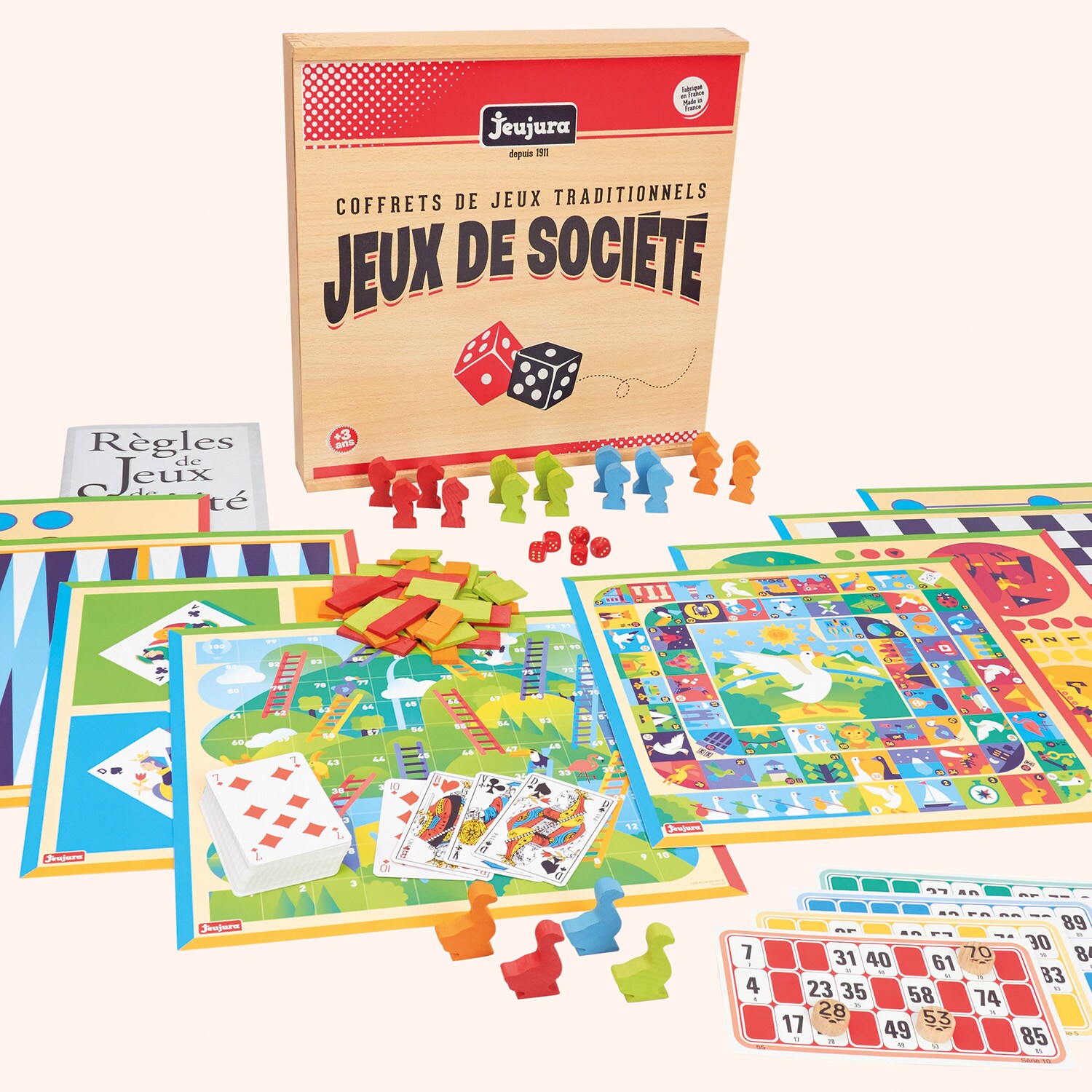 Coffret de jeux traditionnels 