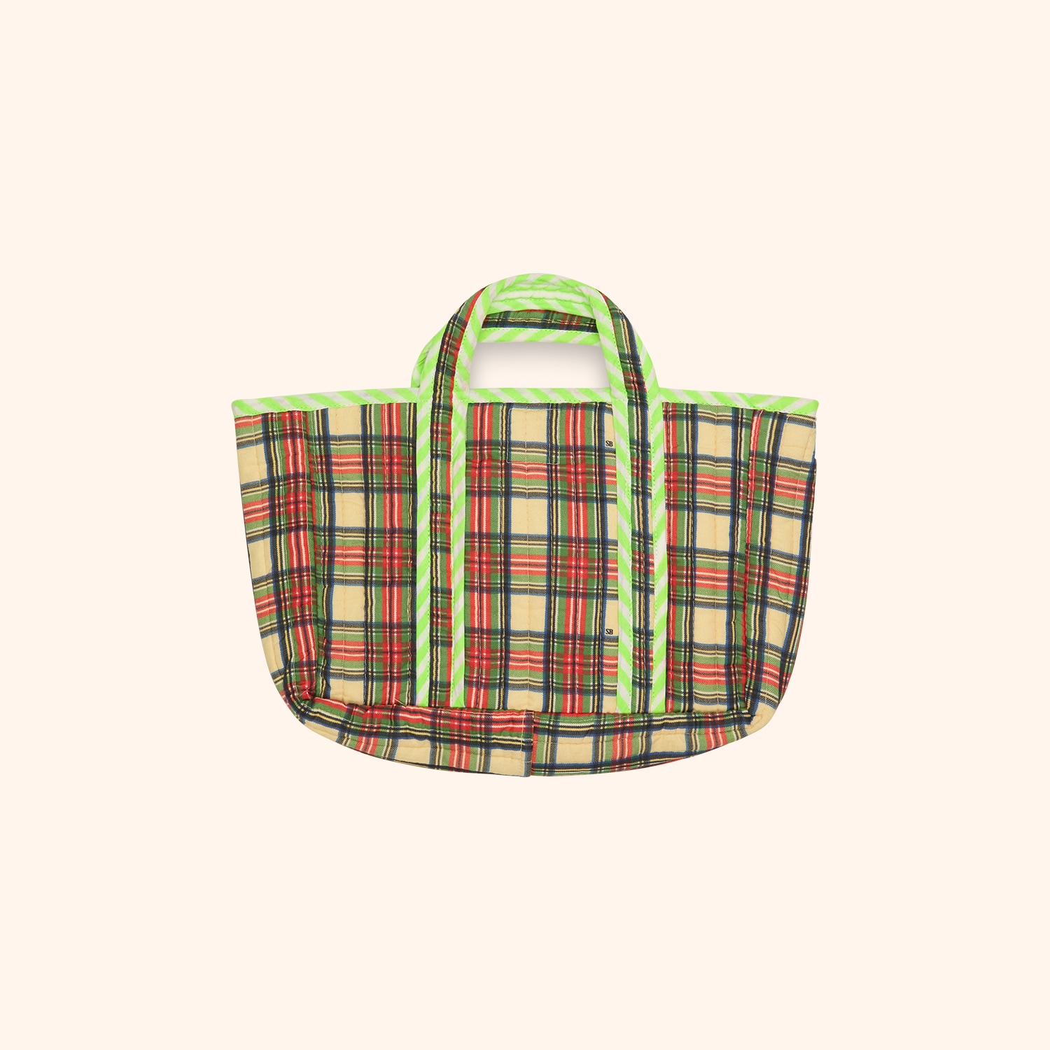 Tote bag XL arno santa tartan