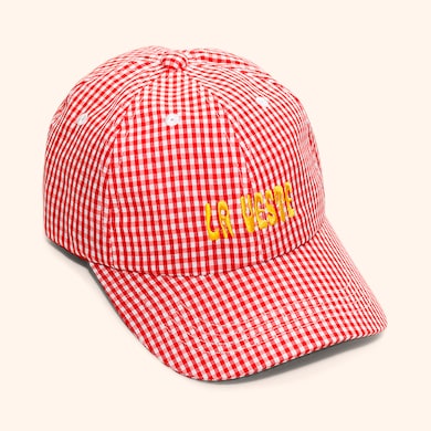 Casquette à carreaux, , hi-res