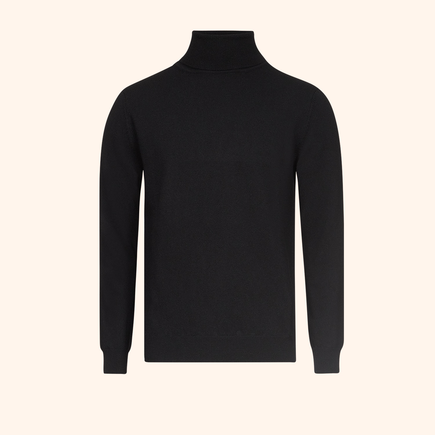 Pull col roulé en cachemire