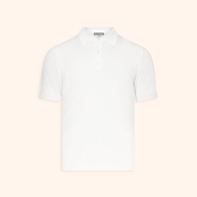 Polo manches courtes col bouton, , hi-res