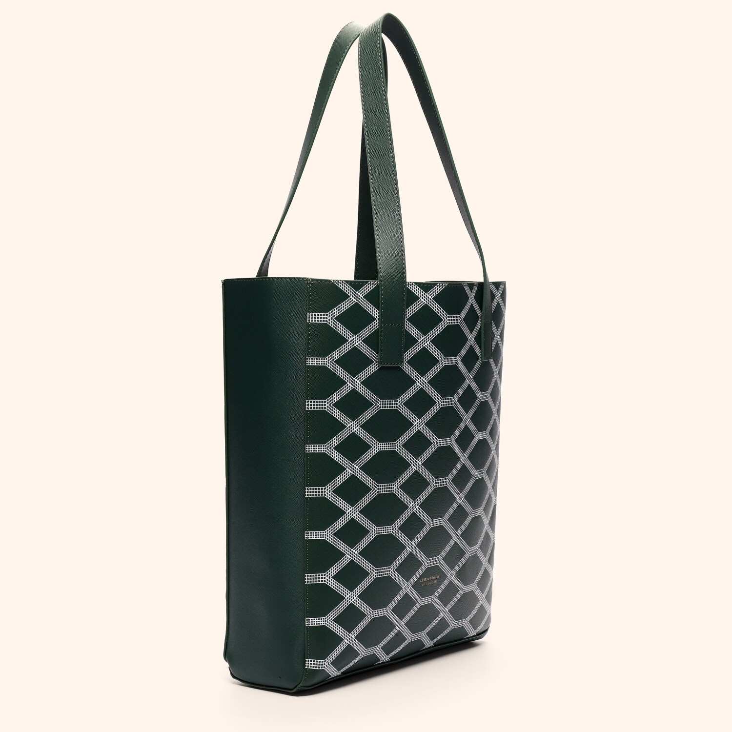 Shopping bag escalator