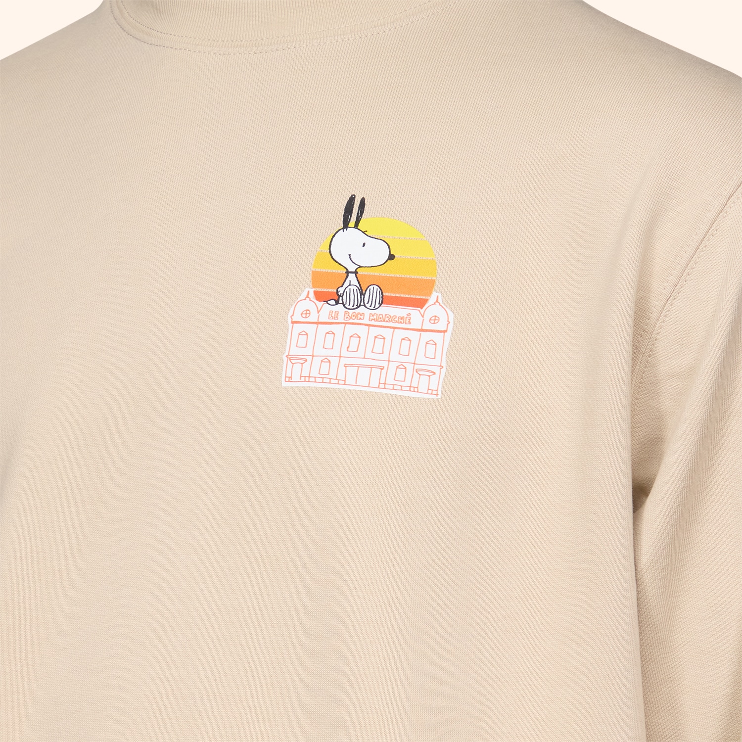 Sweat Snoopy "Couché de Soleil" - Adulte