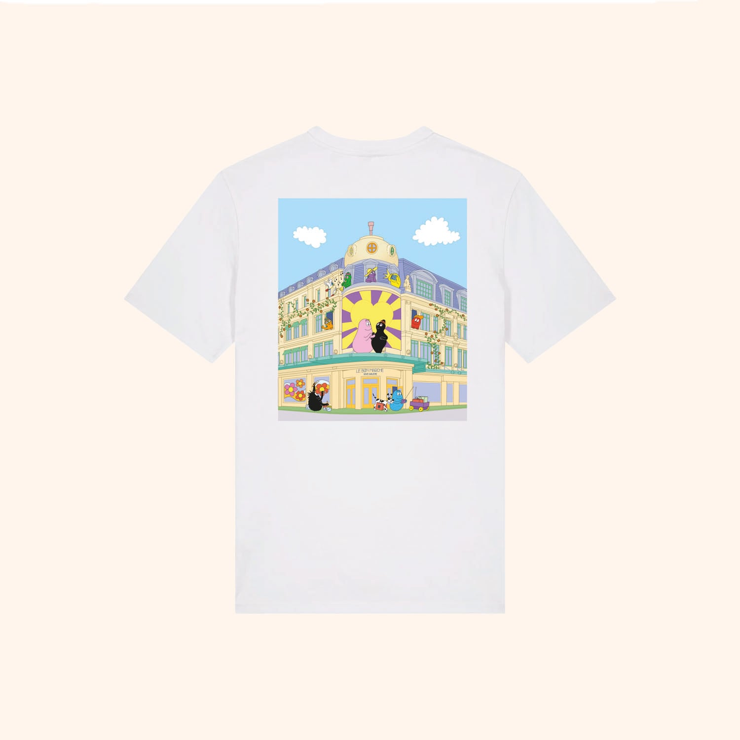 T-shirt Barbapapa Façade