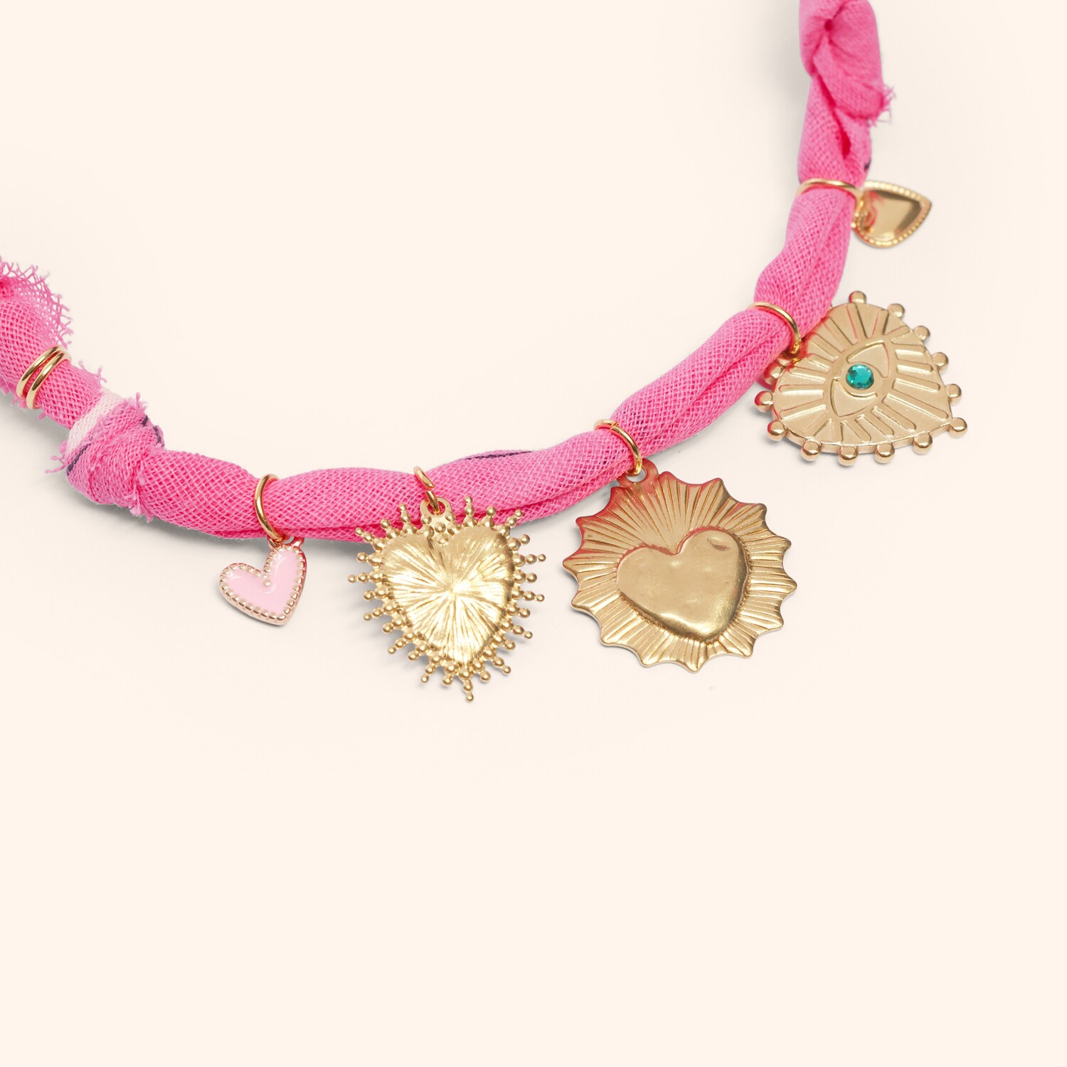 Collier Multi Cœurs