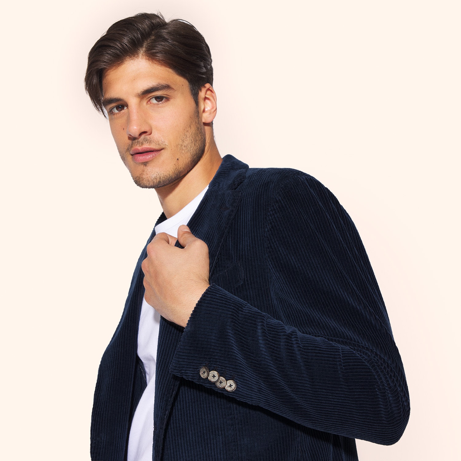 Veste en velours grosses côtes