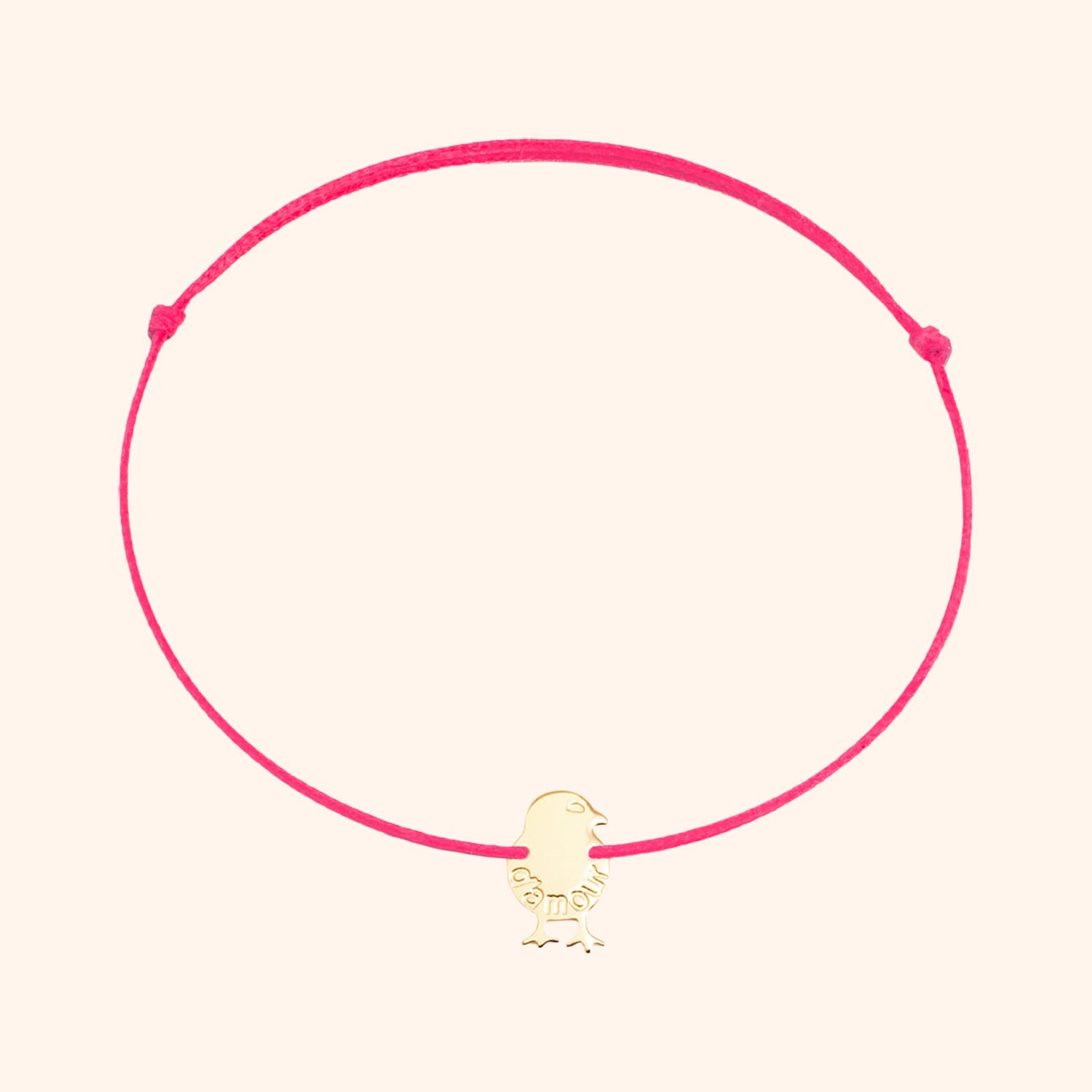 Bracelet poussin d'amour