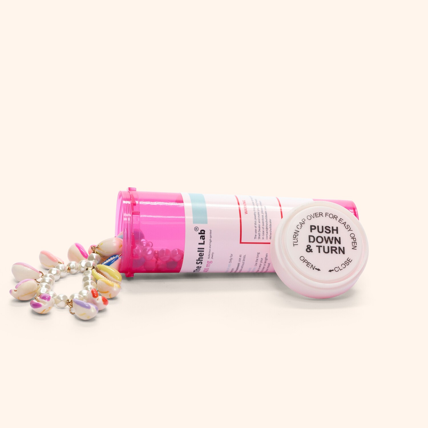 Collier Shell Poppers