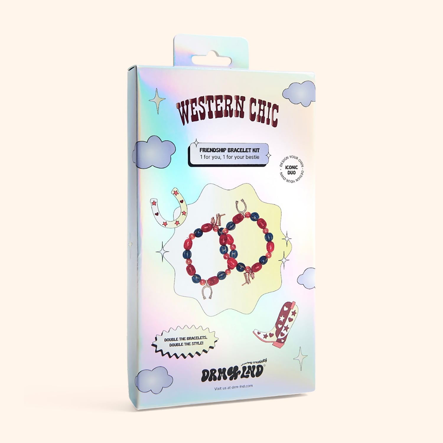 Kit bijoux 2 en 1 "Western Chic"