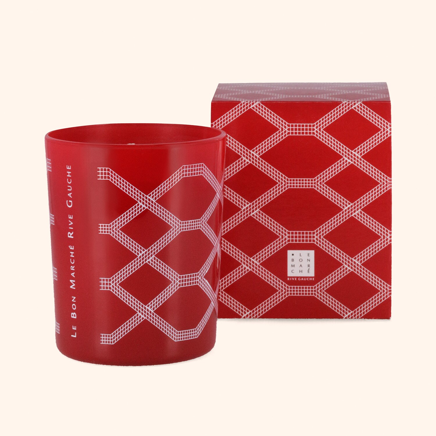 Bougie 180 gr motif escalator 